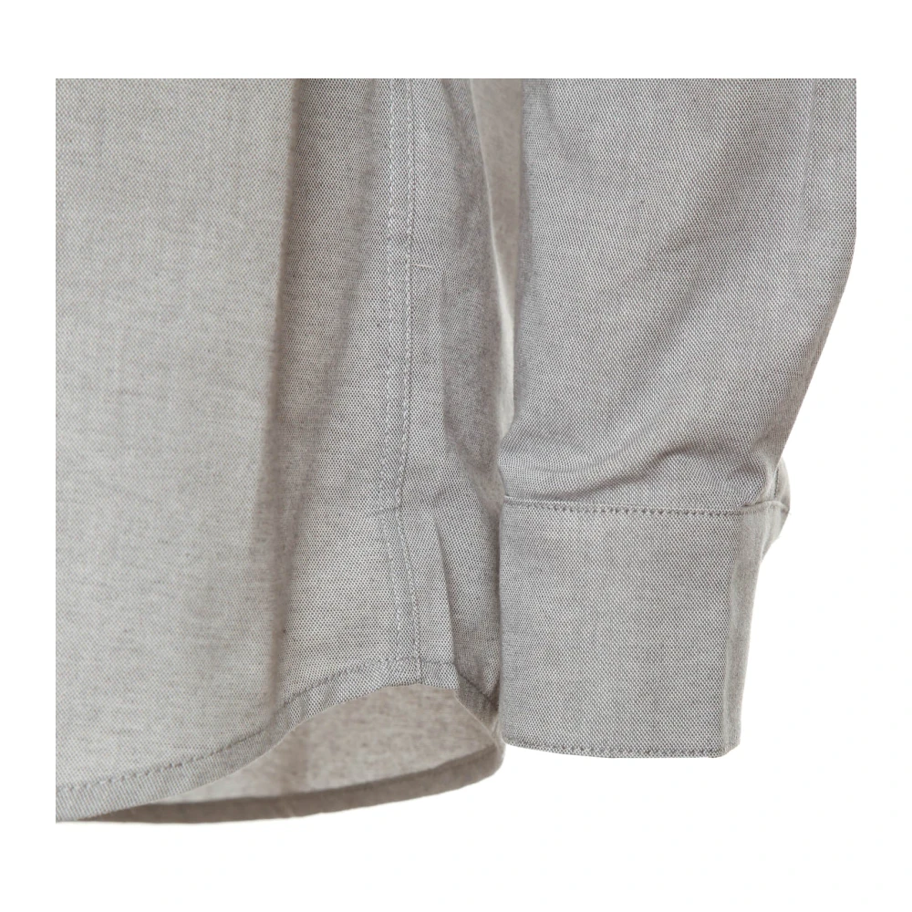 drykorn Casual Overhemd met Opstaande Kraag Gray Heren