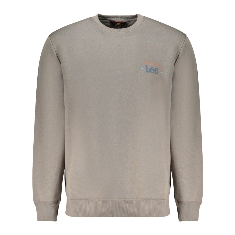 Lee Heren Grijze Sweatshirt Lange Mouw Gray Heren