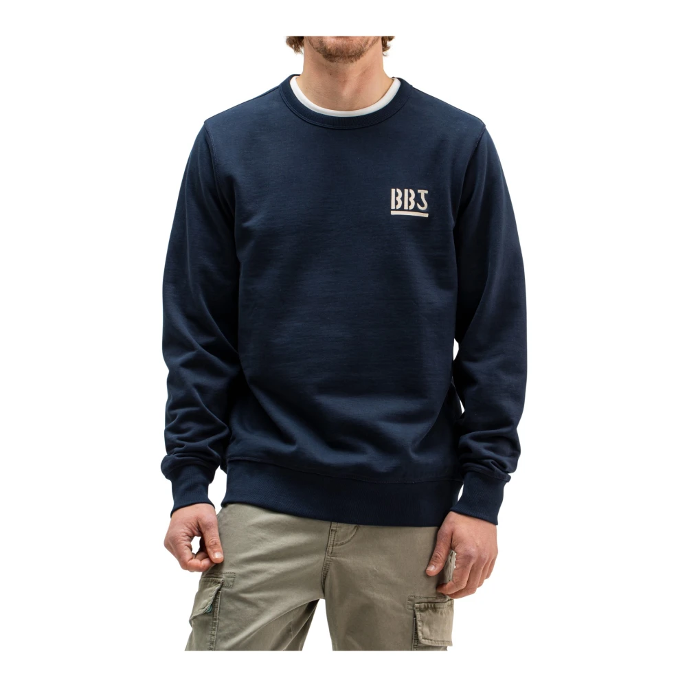 Butcher of Blue Donkerblauwe Trui Blue Heren