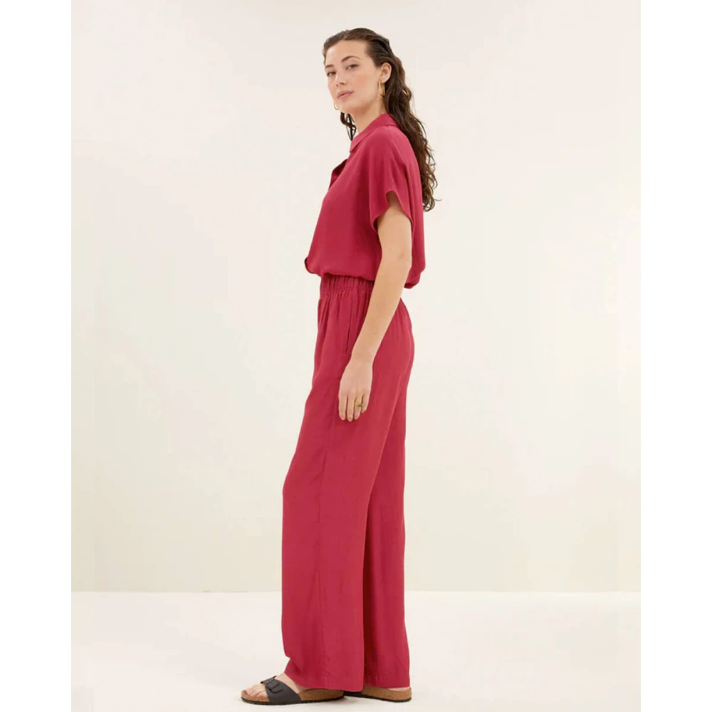 By-Bar Robyn Viscose Broek Pink Dames