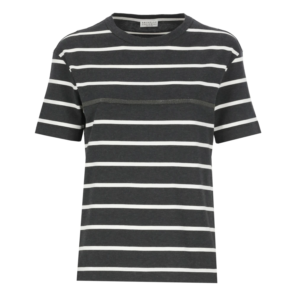 Tops > T-Shirts - - Brunello Cucinelli - Modalova