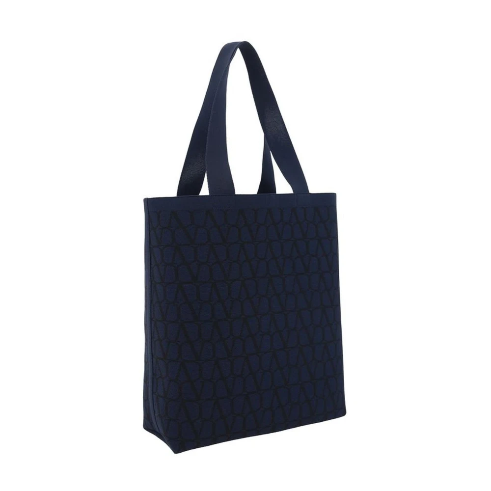 Valentino Garavani VLogo Monogram Schoudertas met Afneembare Band Black Heren