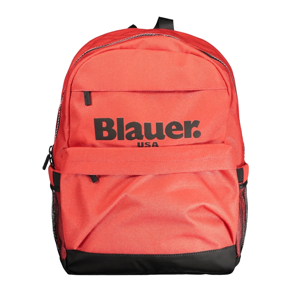 Blauer Rode Blauwe Rugzak met Laptopvak Orange Unisex