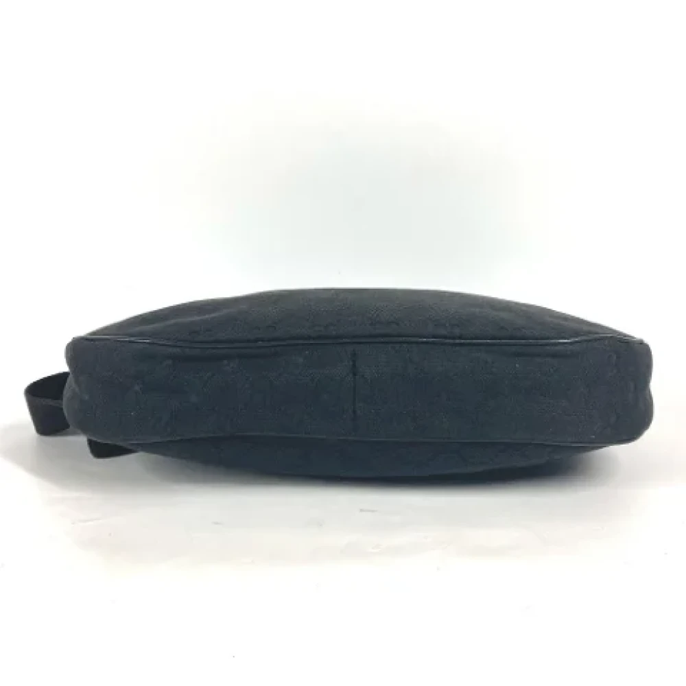 Gucci Vintage Pre-owned Canvas gucci-bags Black Heren