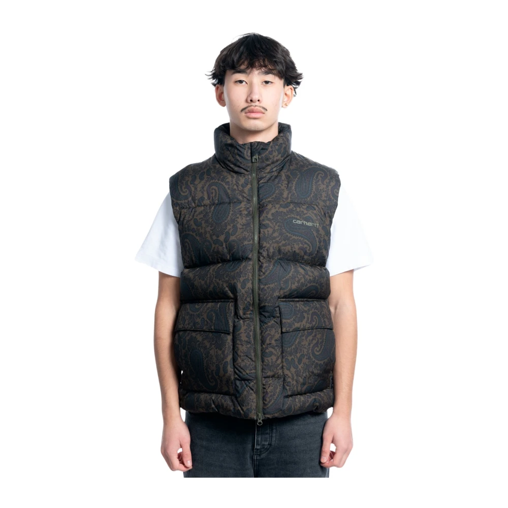 Carhartt WIP Springfield Bedrukte Vest Black Heren