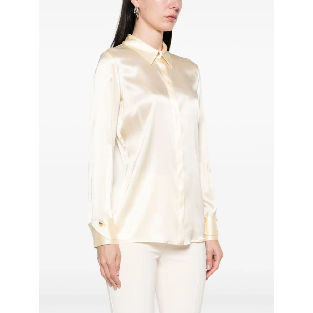 Elisabetta Franchi Giallo Dames Blouses Ss25 Yellow Dames