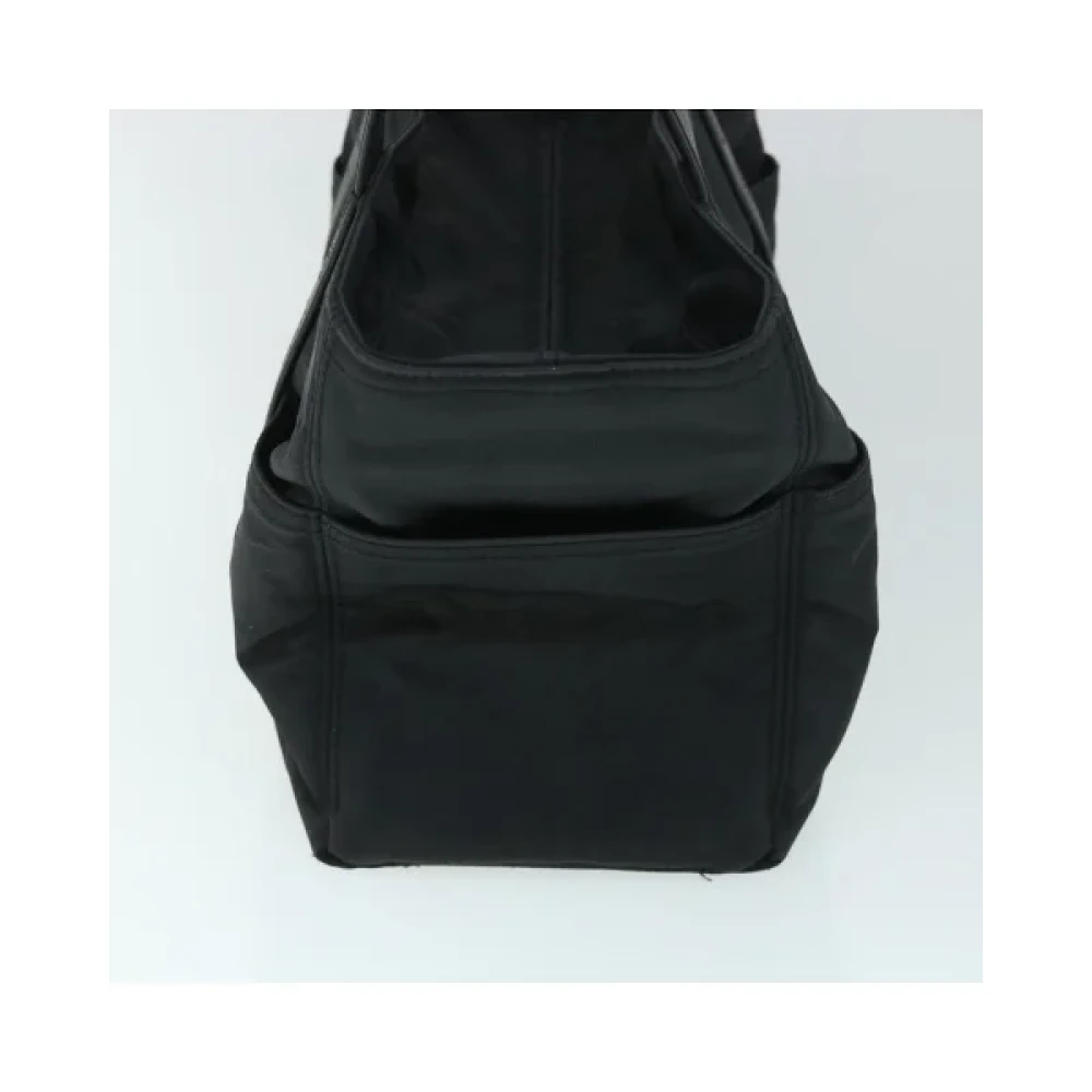 Hermès Vintage Pre-owned Nylon handbags Black Dames