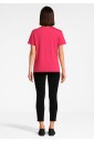 t-shirt-fuchsia-en-coton-stretch-brode