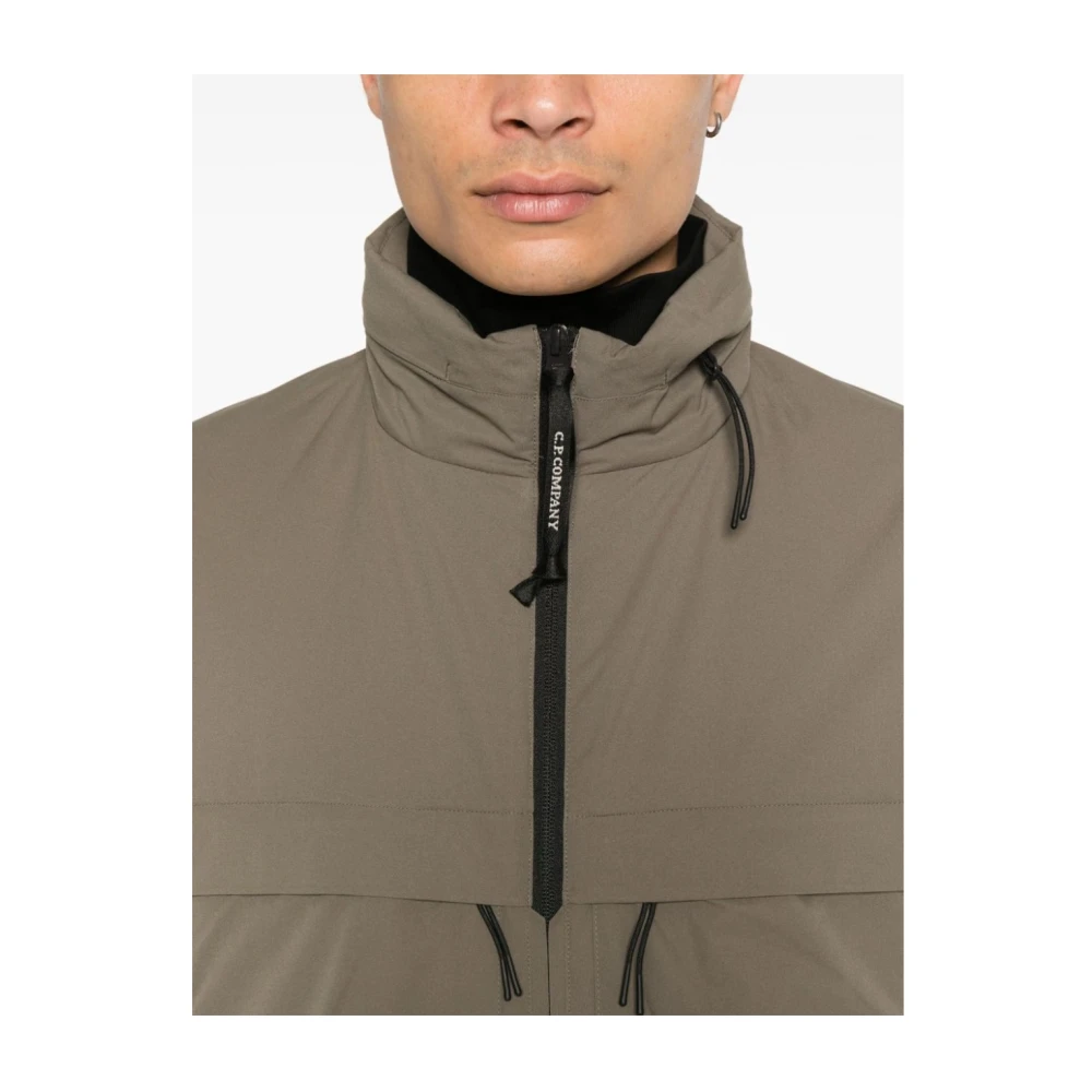 C.P. Company Stijlvolle Jassen voor Mannen Beige Heren