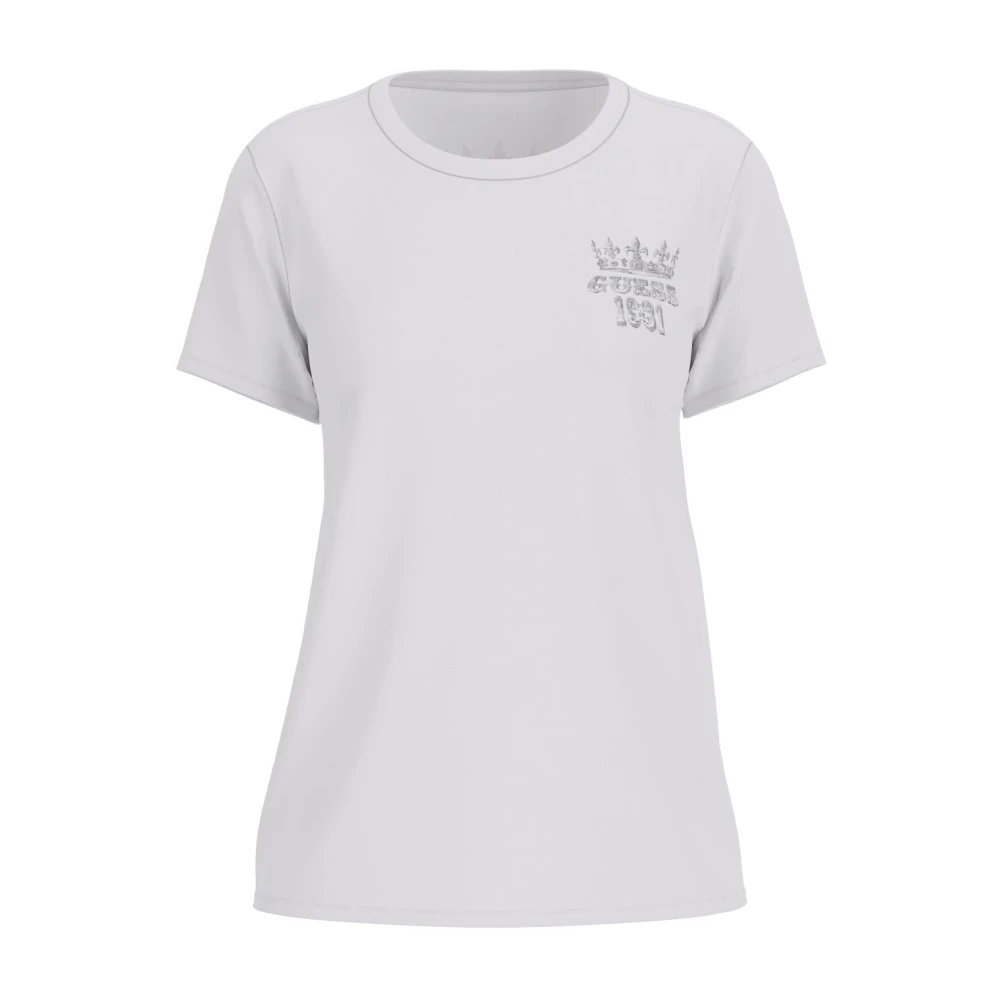 Guess - Tops > T-Shirts - White - Guess - Modalova