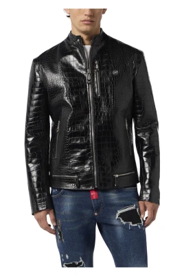 Leather Moto Jacket Cocco
