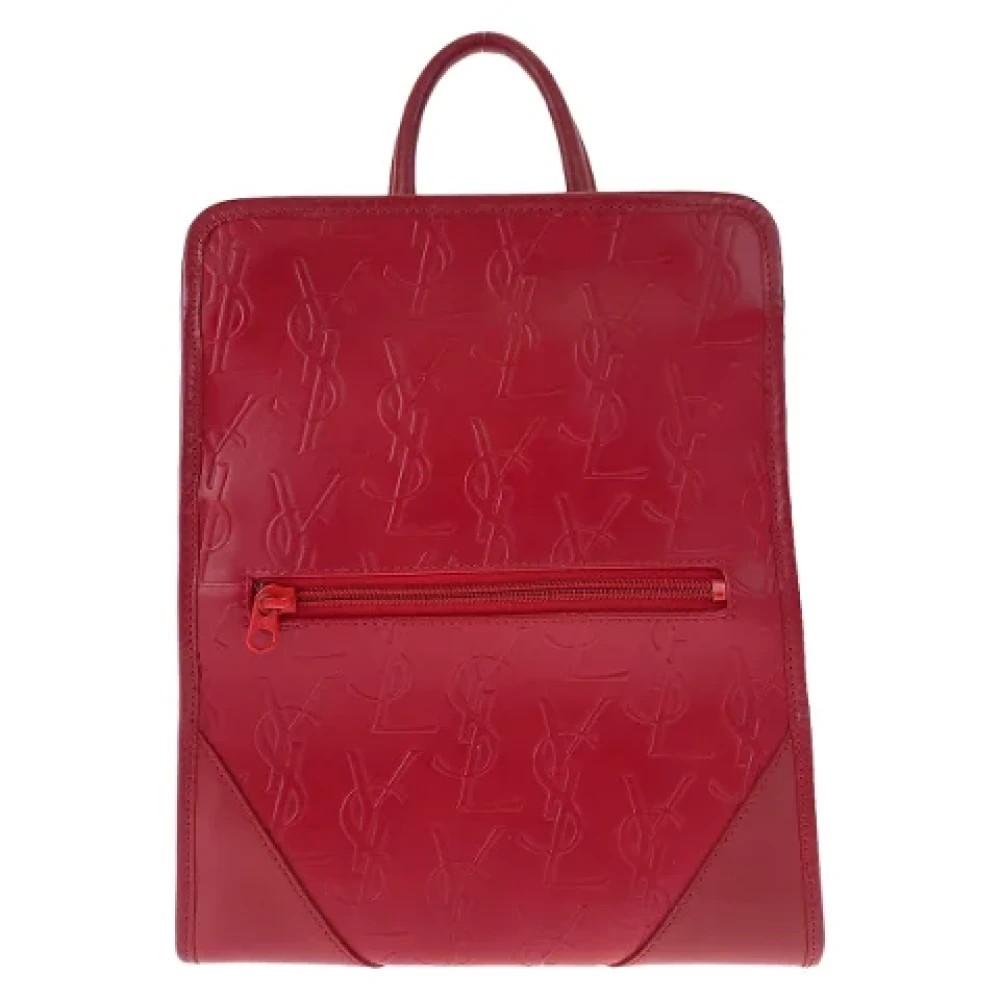 Pre-owned > Pre-owned Bags > Pre-owned Backpacks - - Yves Saint Laurent Vintage - Modalova
