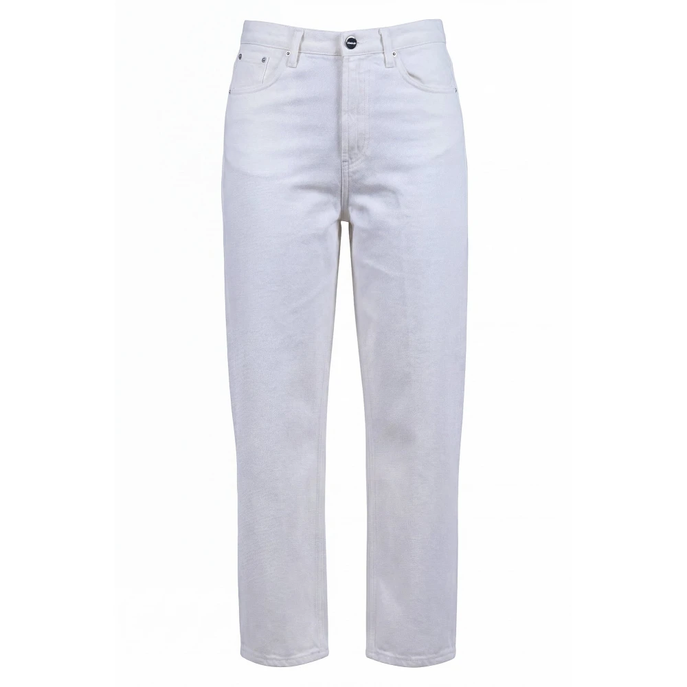 Dondup Women's White Slim Fit Jeans, W26, Bessie Jeans