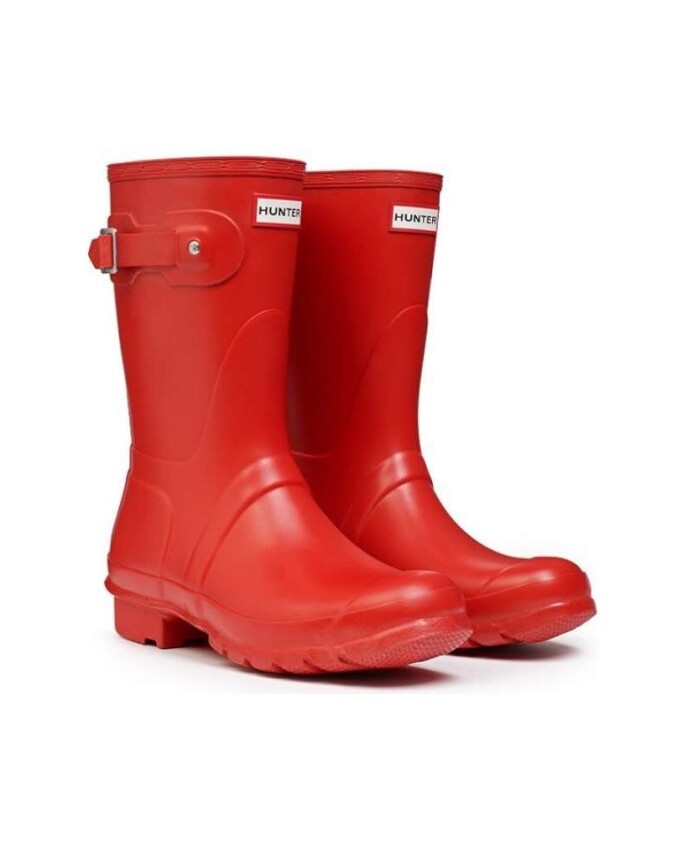 bottes-courtes-militaires-rouges-impermeables-en-caoutchouc