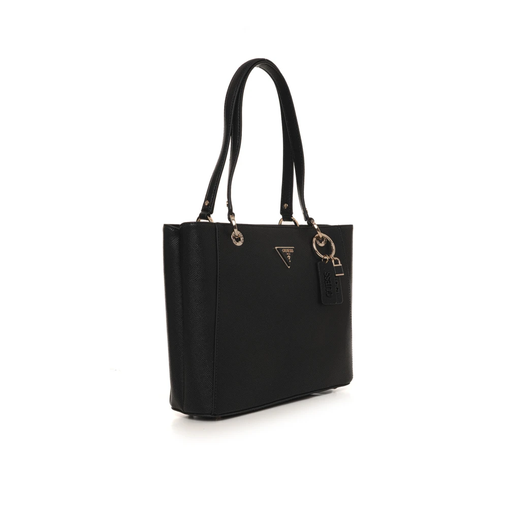 Guess Noelle Schoudertas met Afneembare Hanger Black Dames