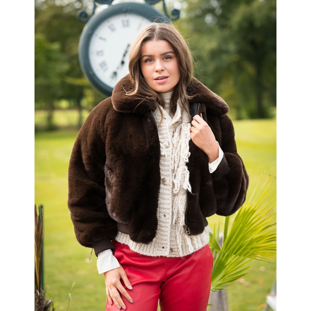 Alter Ego Linn Teddy Donkerbruin Pluche Brown Dames