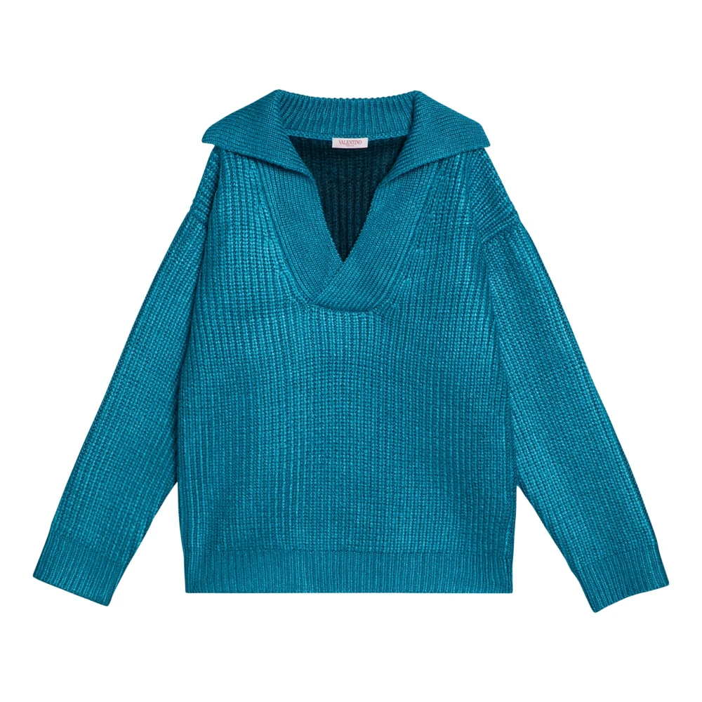 Knitwear > V-neck Knitwear - - Valentino Garavani - Modalova