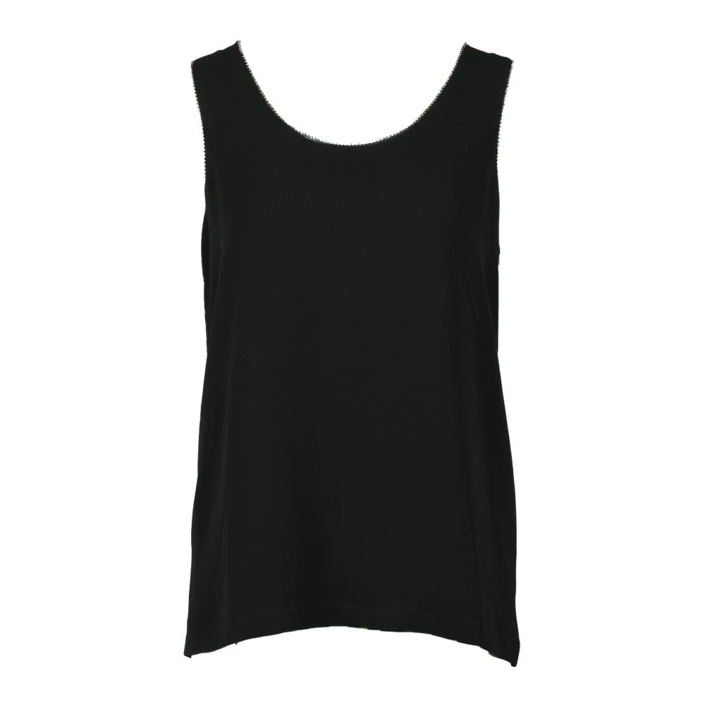 Max Mara Studio Top Black Dames