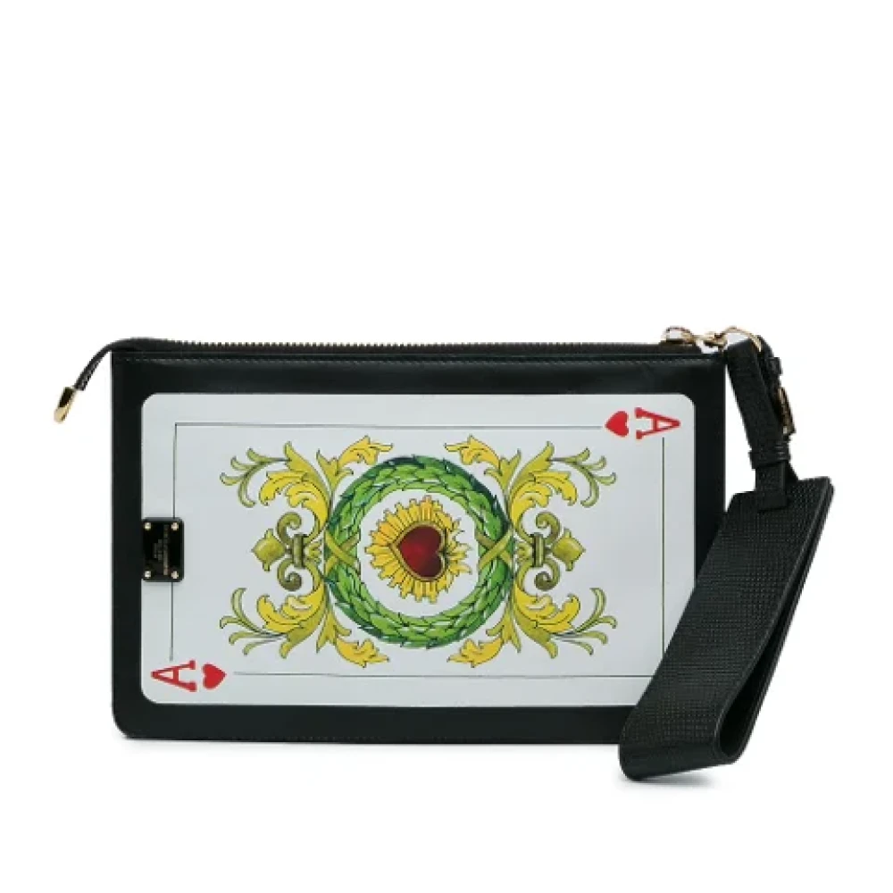 Dolce & Gabbana Pre-owned Leather clutches Multicolor Dames