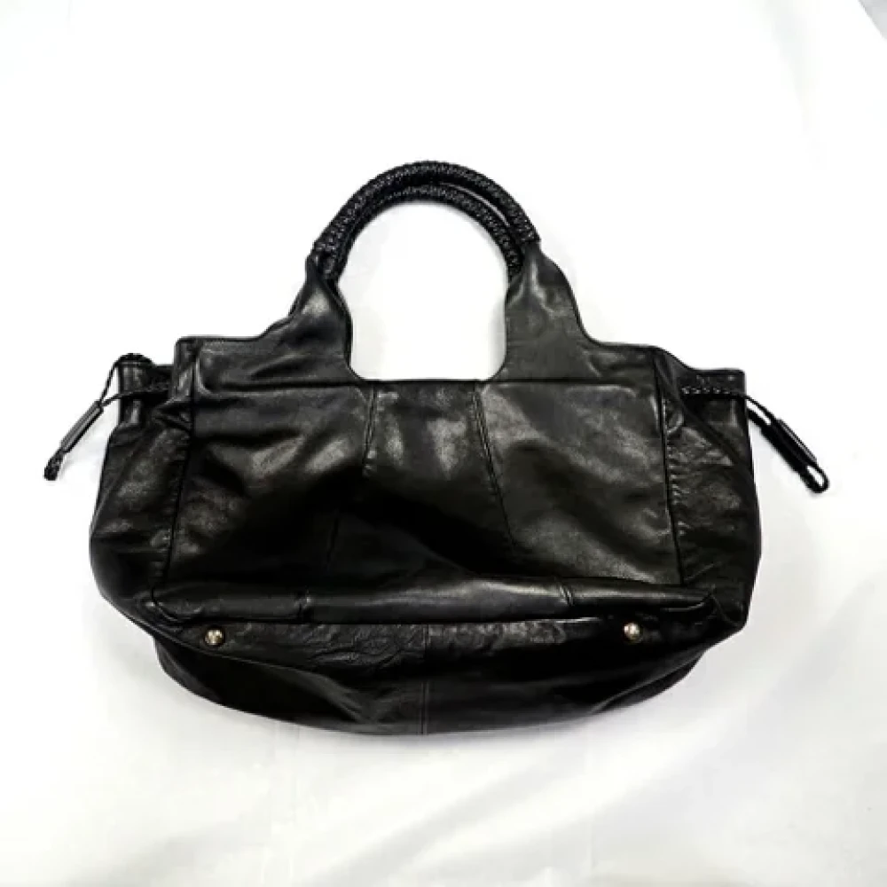 Salvatore Ferragamo Pre-owned Leather totes Black Dames