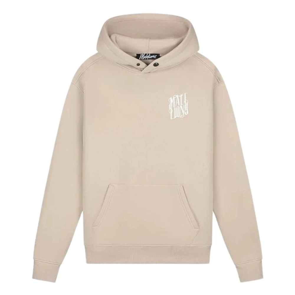 Malelions Beige Sweater Mm1-Aw24-53 Herenlions Beige Heren
