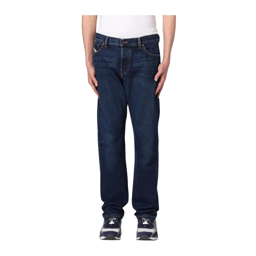 Diesel Men's Blue Straight Jeans,, Regular Straight Jeans W32