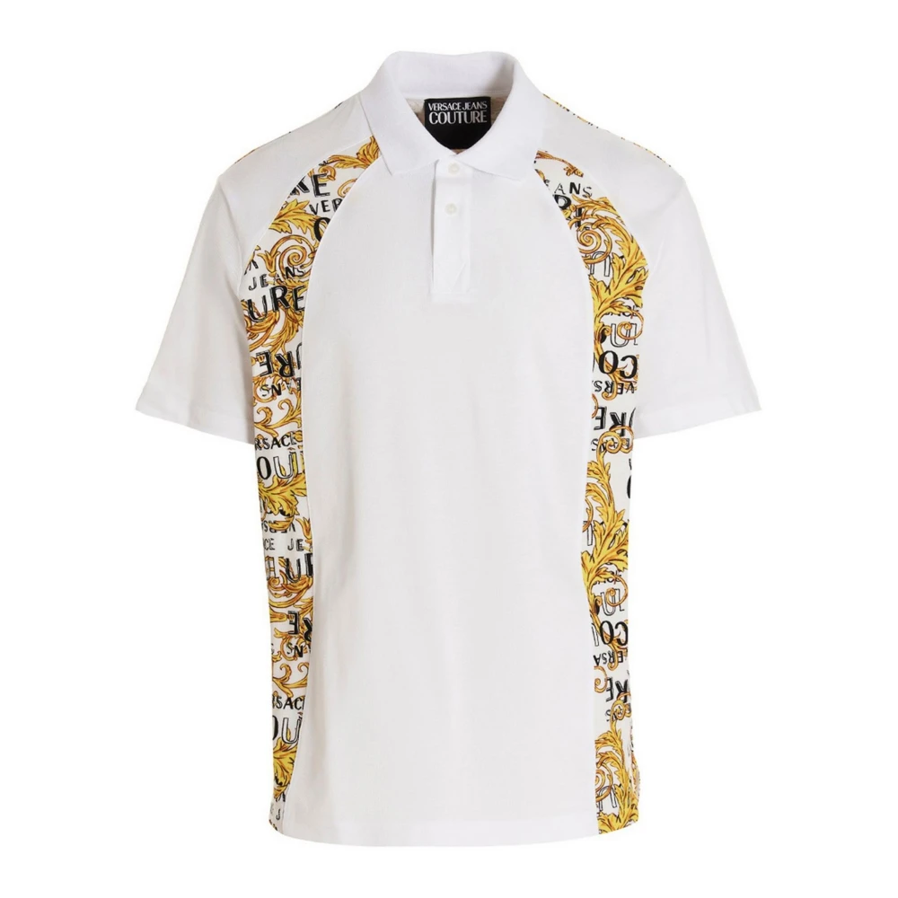 Versace Jeans Couture Stilfull Polo Skjorta Kollektion White, Herr