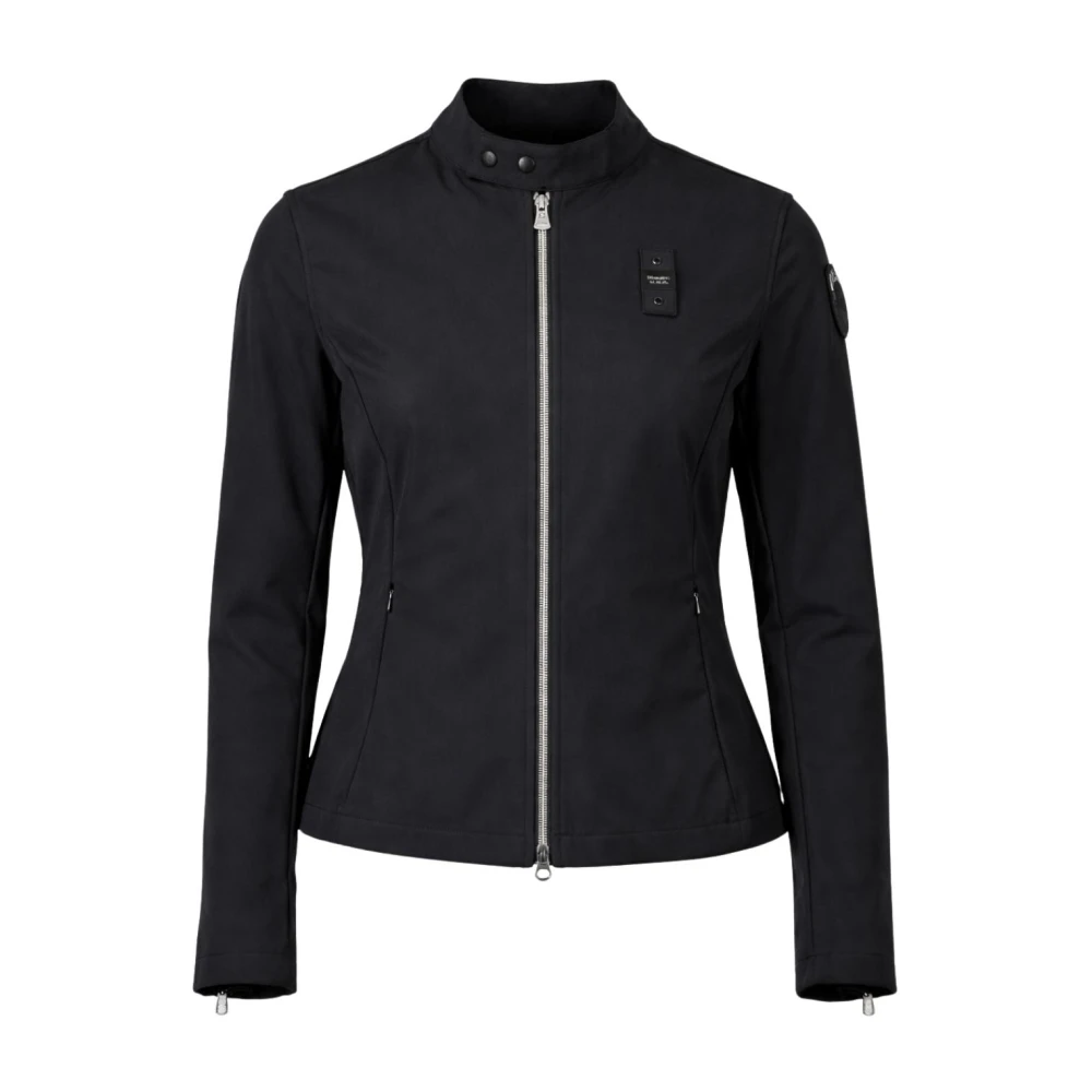 Blauer Women's Black Fitted Jacket - Light Jackets - S - Jackets