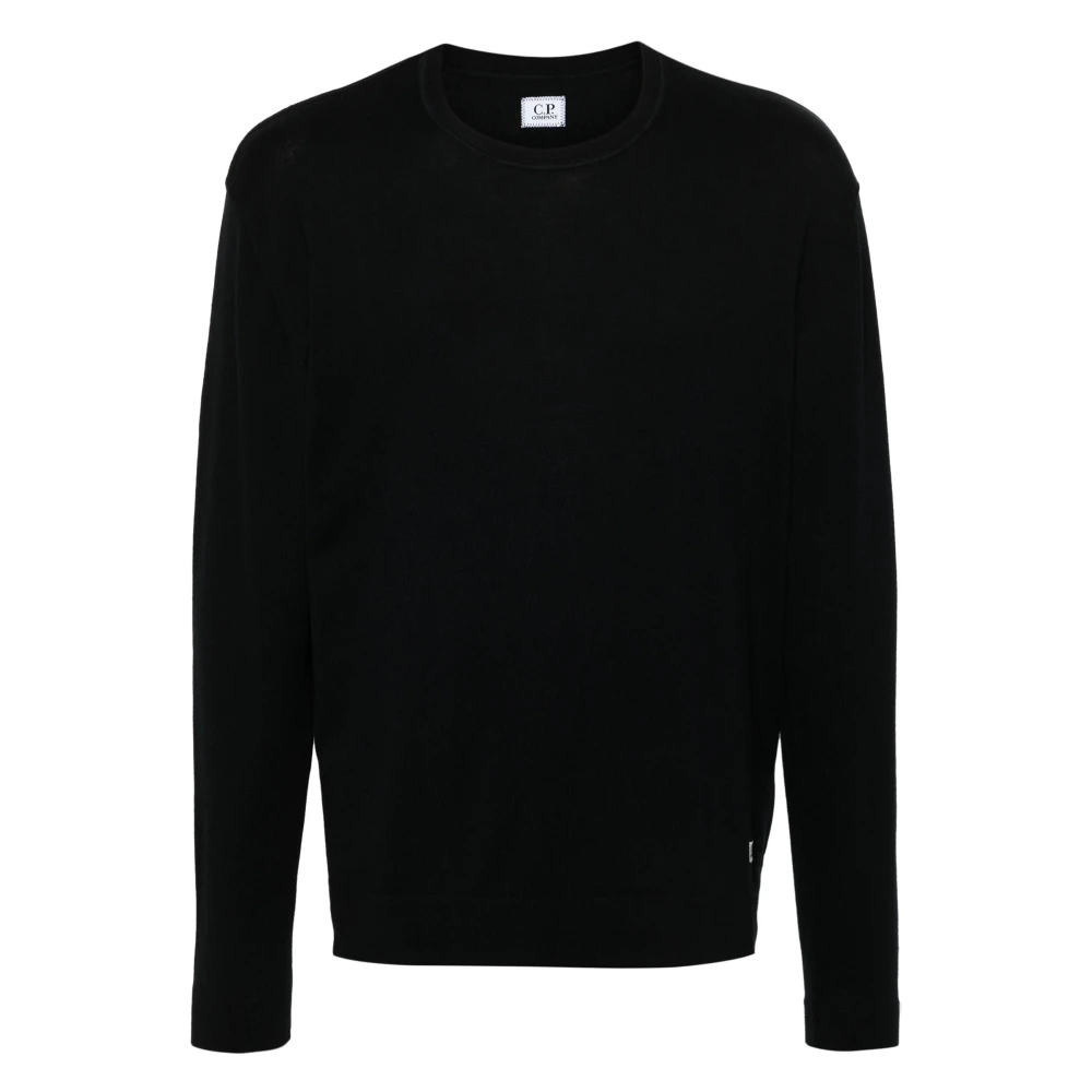 C.p. Company Men's Blue Sweatshirts, Xl, Sea Island Logo Jumper