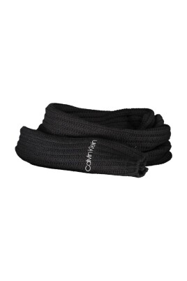 echarpe-en-coton-noir-avec-details-contrastants