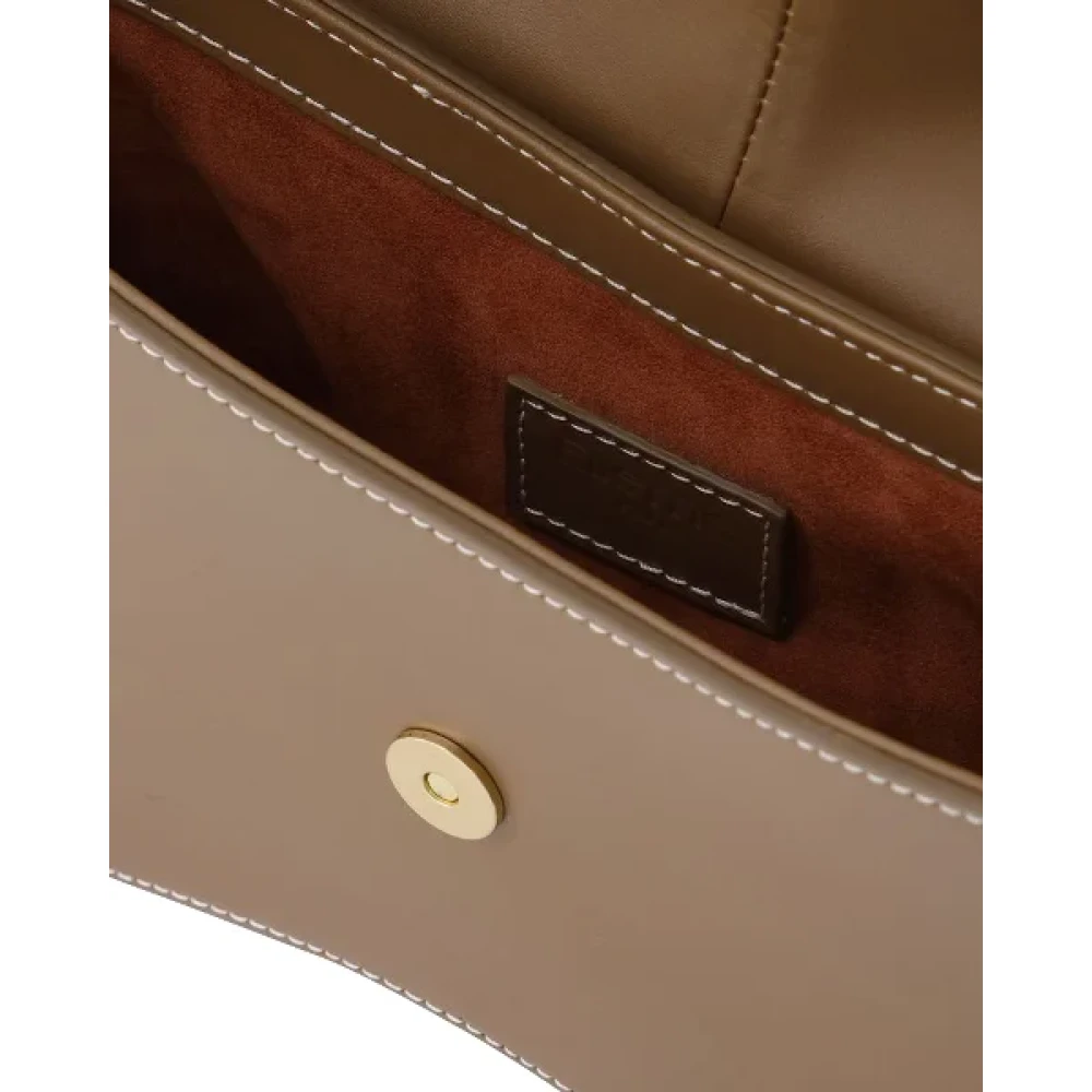 Elleme Leather shoulder-bags Brown Dames