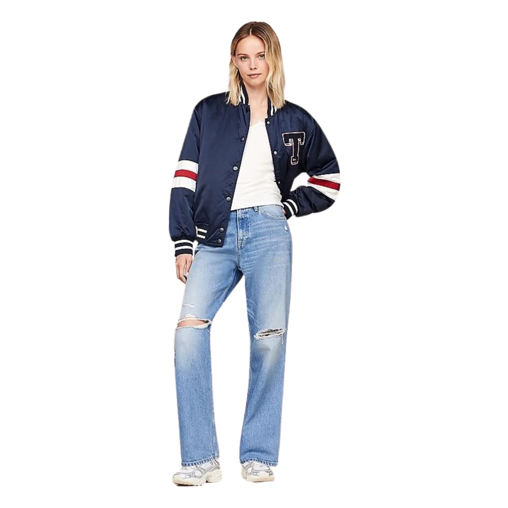 Tommy Hilfiger Vintage Baggy Fit Denim Jeans Blue Dames