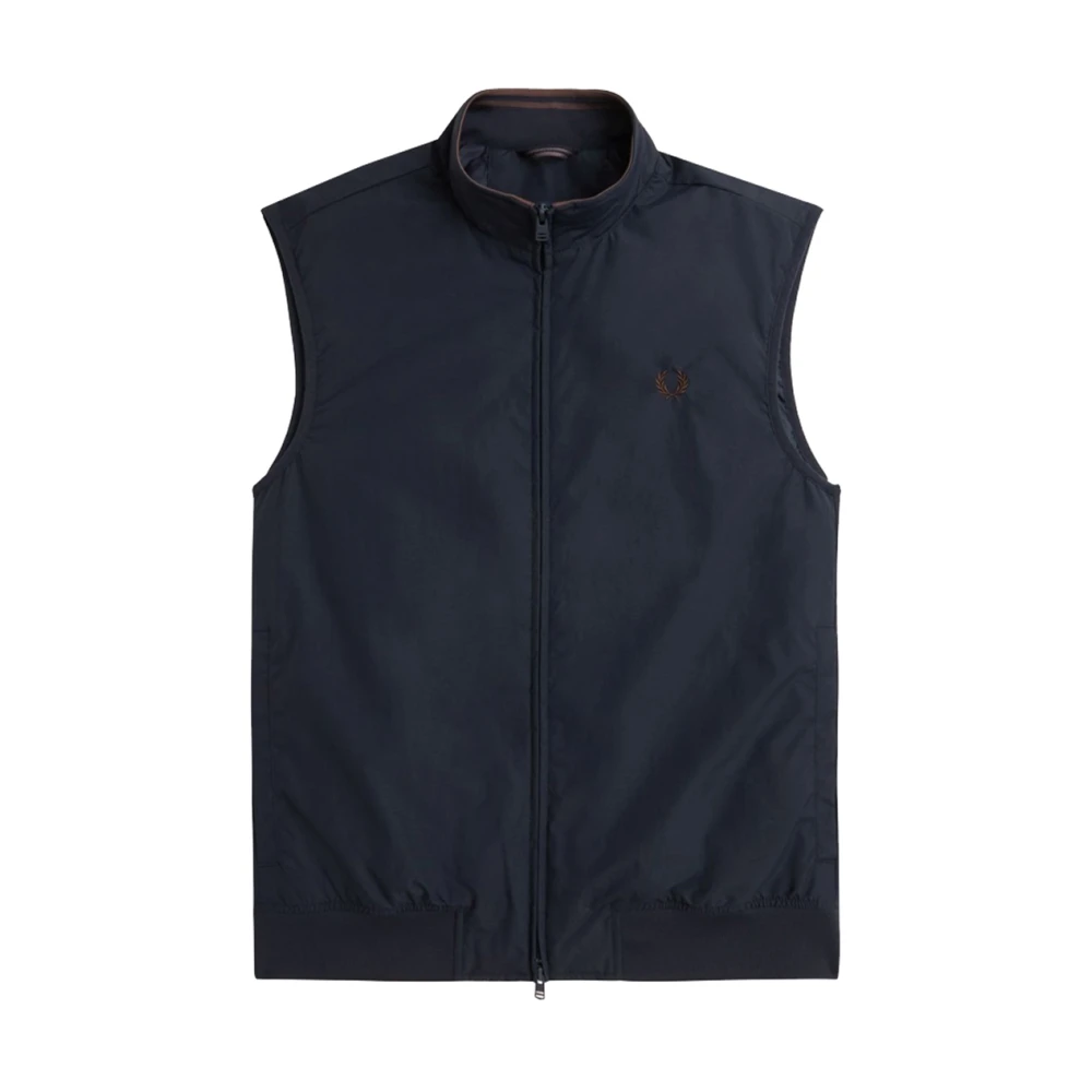 Fred Perry Blauwe Brentham Heren Mouwloos Jack Blue Heren