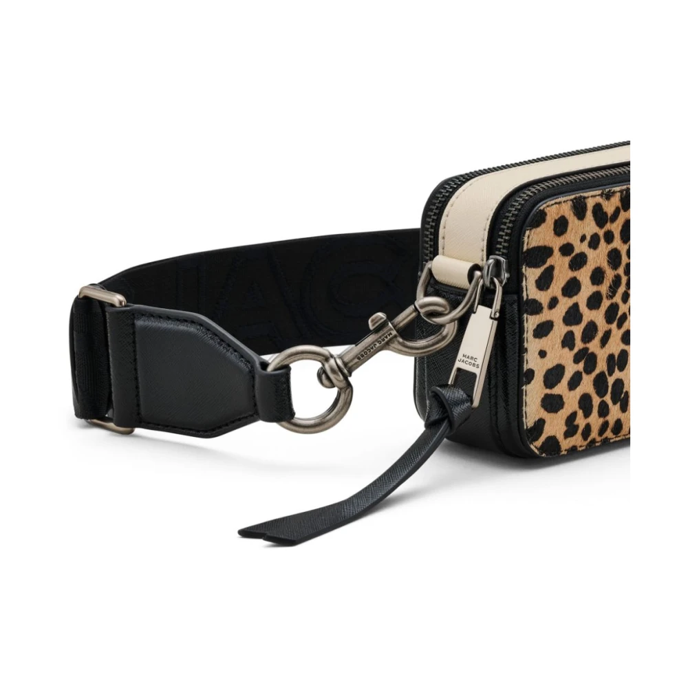 Marc Jacobs Luipaardprint Leren Schoudertas Brown Dames
