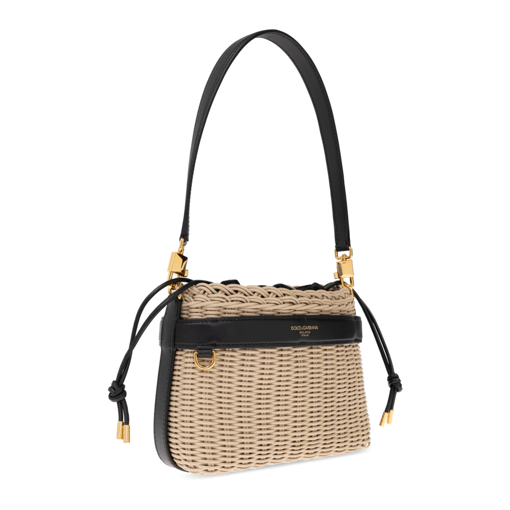 Dolce & Gabbana Schoudertas Carla Beige Dames