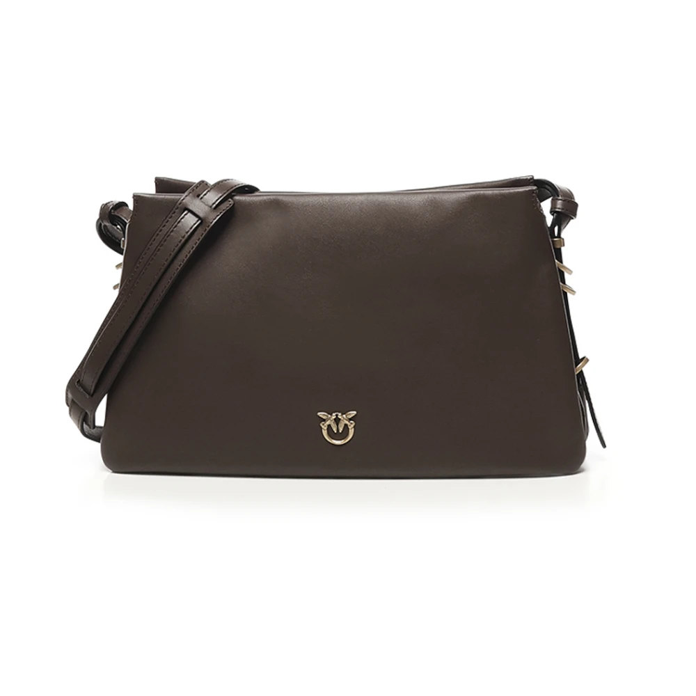 Pinko Women's Brown Shoulder Bag