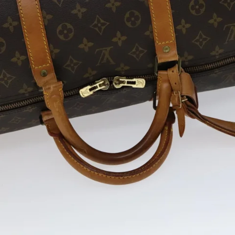 Louis Vuitton Vintage Pre-owned Canvas travel-bags Brown Dames