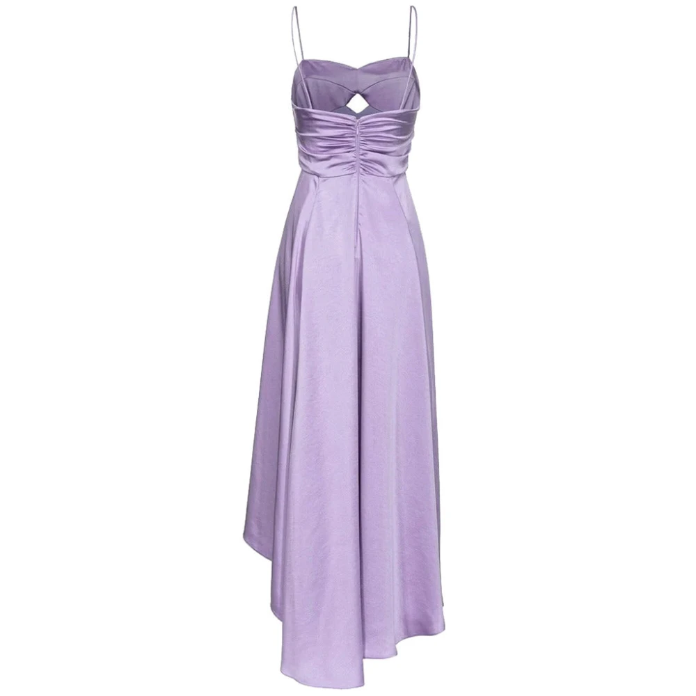 pinko Kleding Jurken Purple Dames