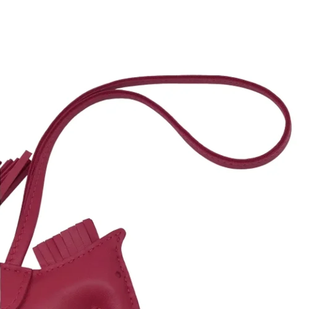 Hermès Vintage Pre-owned Fabric key-holders Red Dames
