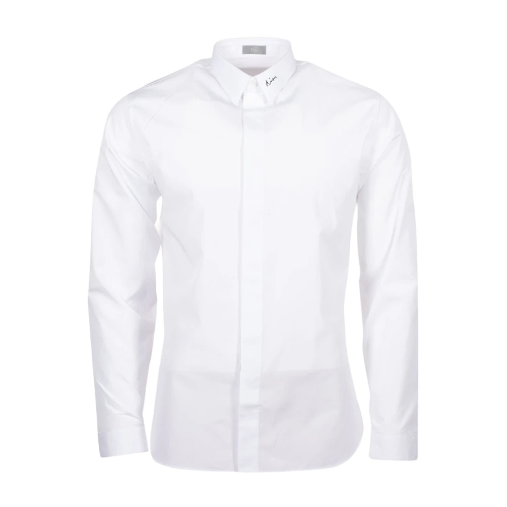 Dior Klassieke Witte Overhemd White Heren