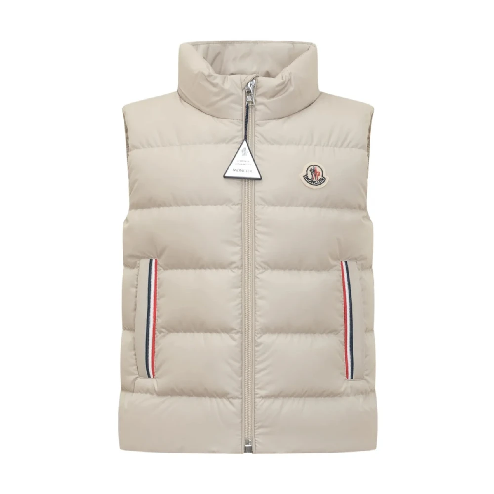 Moncler Unisex Kids Beige Buang Gilet - Waistcoats - 2 Y - Kids