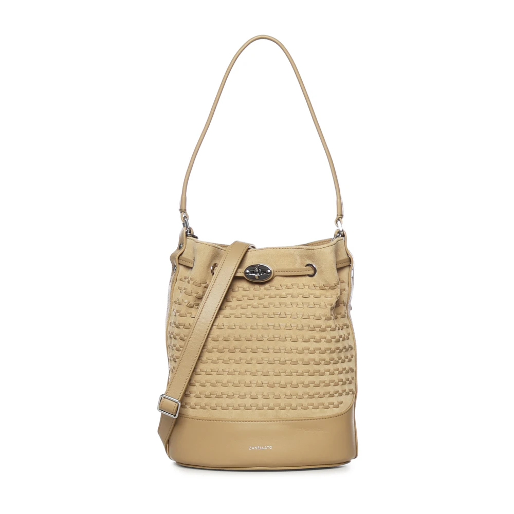 Zanellato Women's Brown Bucket Bags, One Size, Mondà Bucket Bag