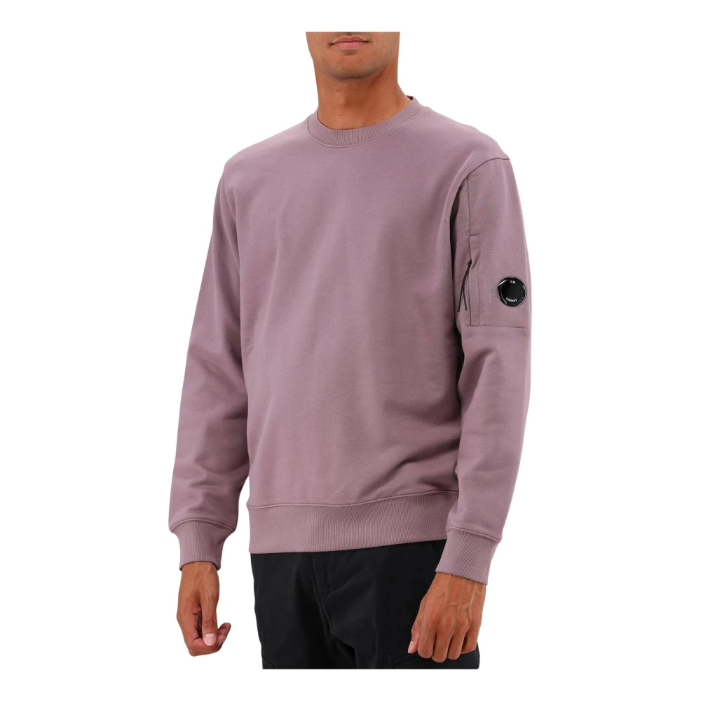 C.P. Company Paarse Duif Lens Hoodie Purple Heren