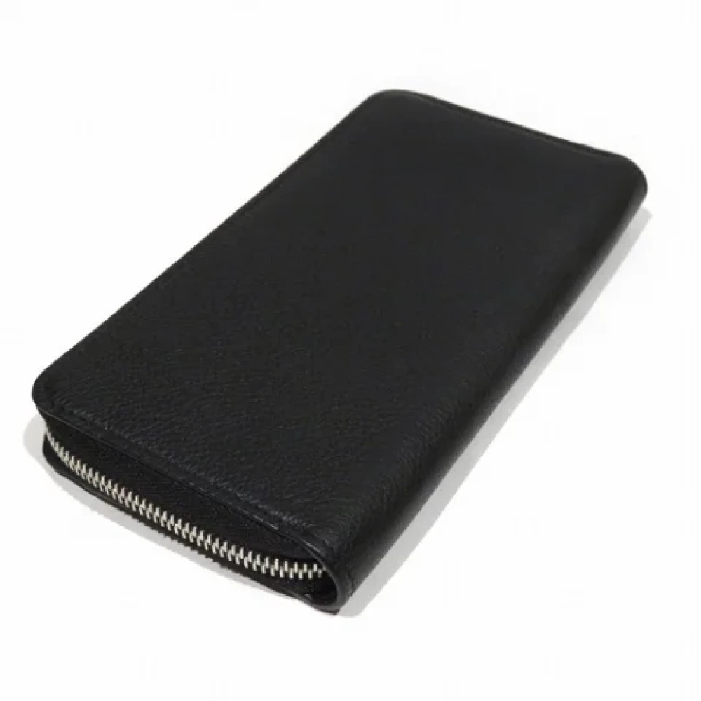 Louis Vuitton Vintage Pre-owned Leather wallets Black Dames