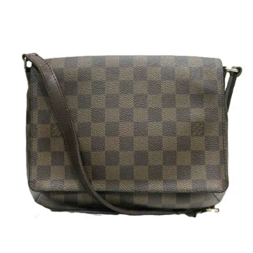 Louis Vuitton Vintage Pre-owned Canvas crossbody-bags Brown Dames