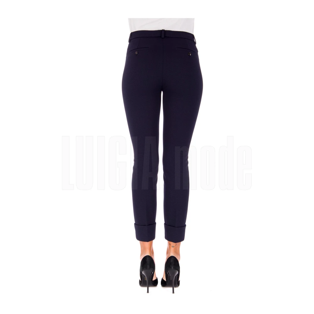 Via Masini 80 Italiaanse Stijl Broek Blue Dames