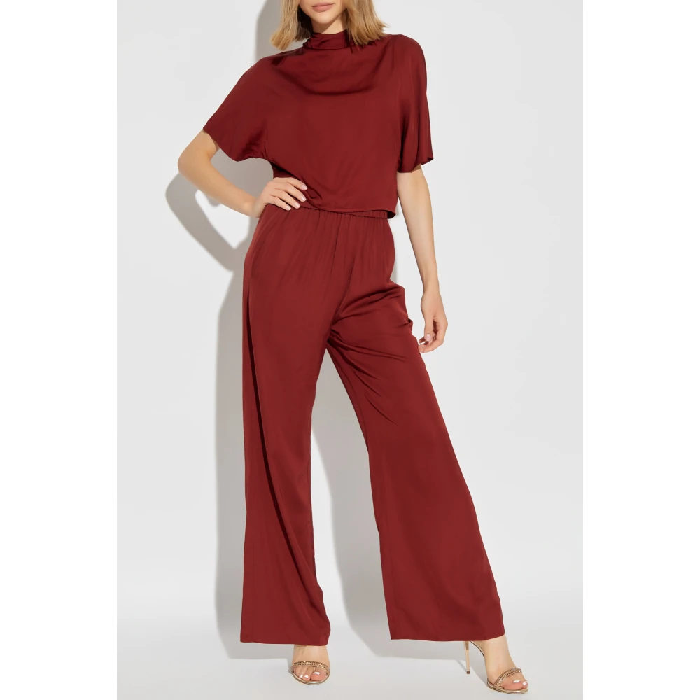 Diane Von Furstenberg Broek Gianna Red Dames