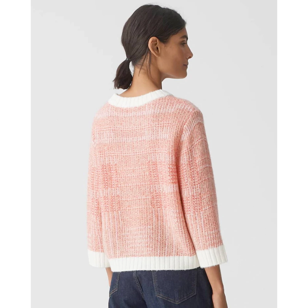 Opus Stijlvolle Pullover met Putzi Structuur Red Dames