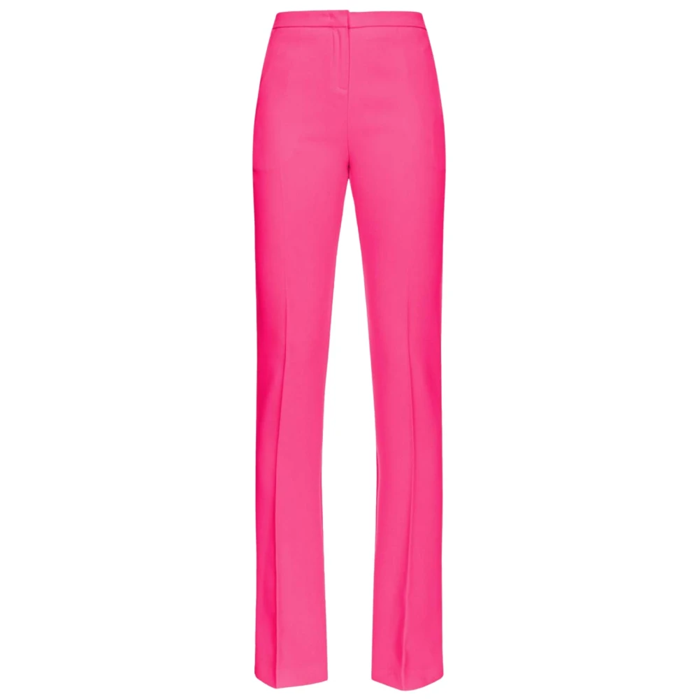 pinko Polyester Broek Pink Dames