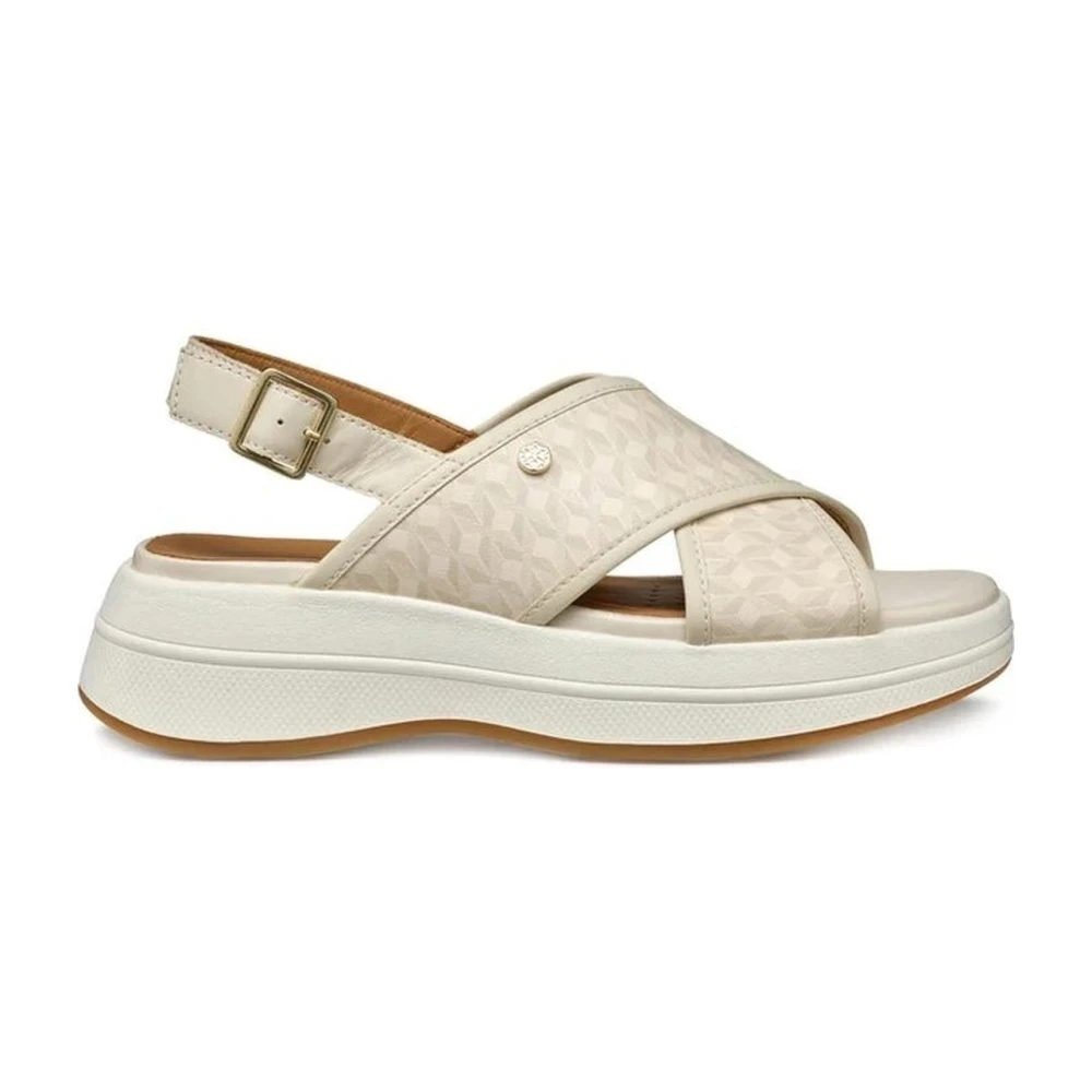 Geox Donna Beige Spherica Ecub Sandals
